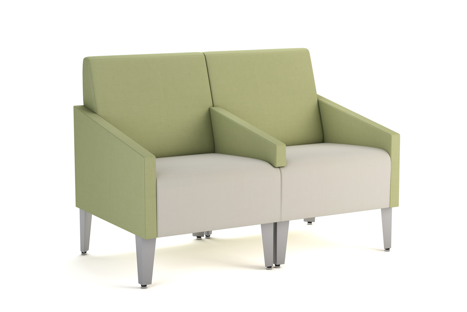 Malibu 2 Seat Lounge with Slope Arms